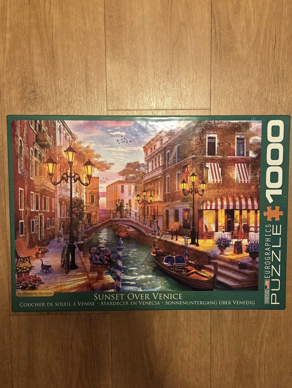 Eurographics 1000 Piece Puzzle - Sunset Over Venice